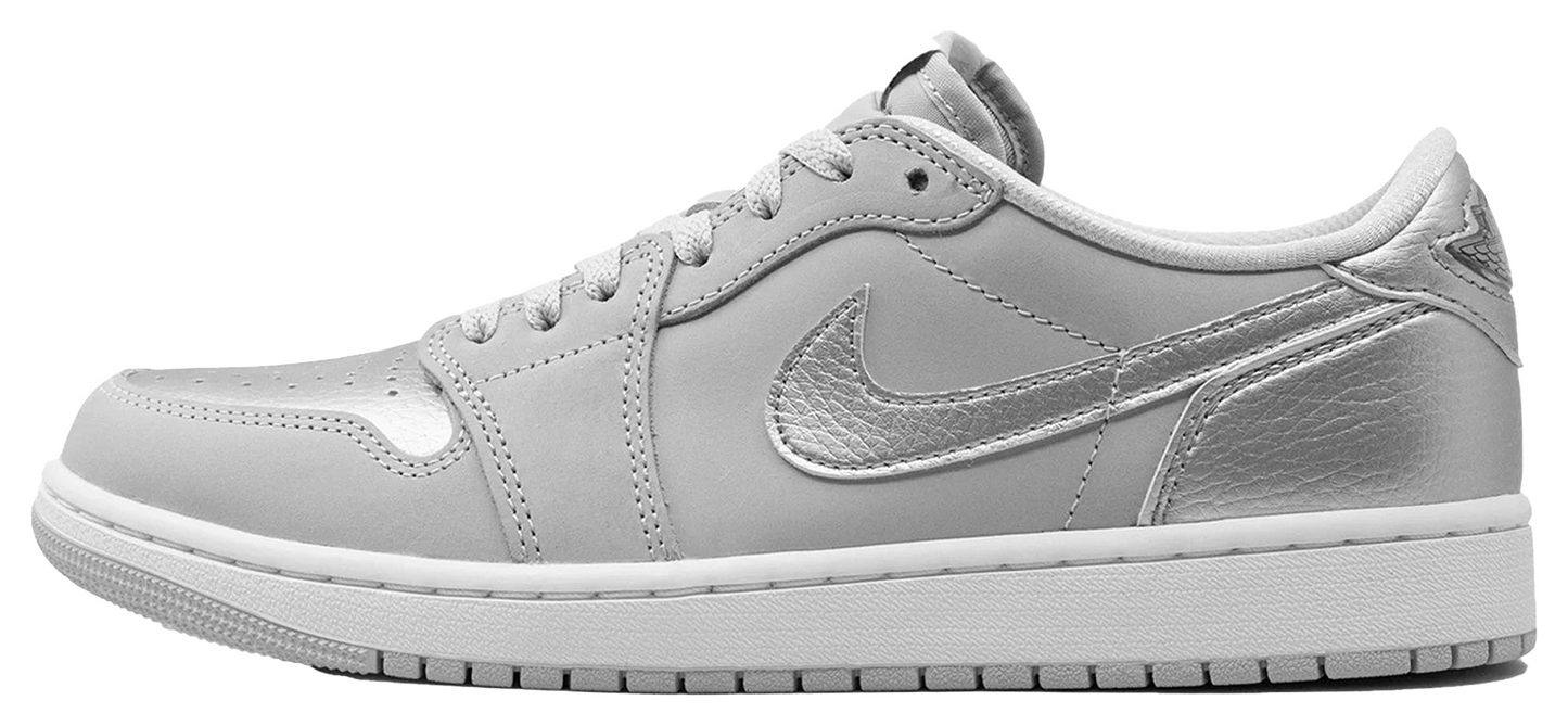 Jordan 1 Low Metallic Silver