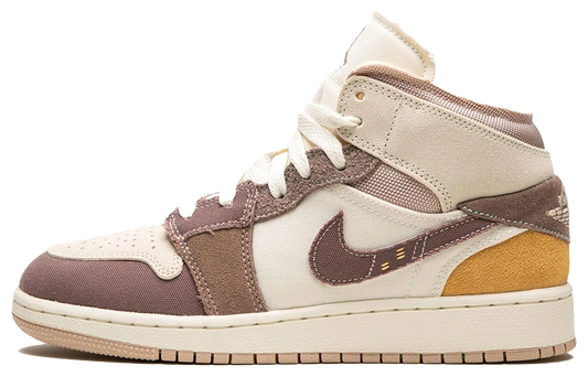 Jordan 1 Mid Craft Taupe Haze  (GS)