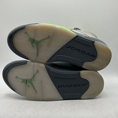 (Worn 1X) Jordan 5 Green Bean Size 9.5