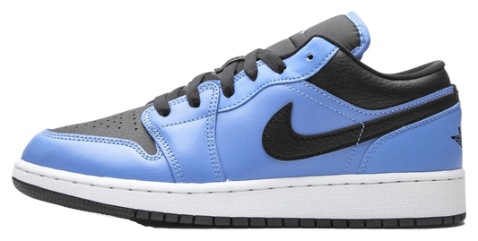 Jordan 1 Low University Blue Black (GS)