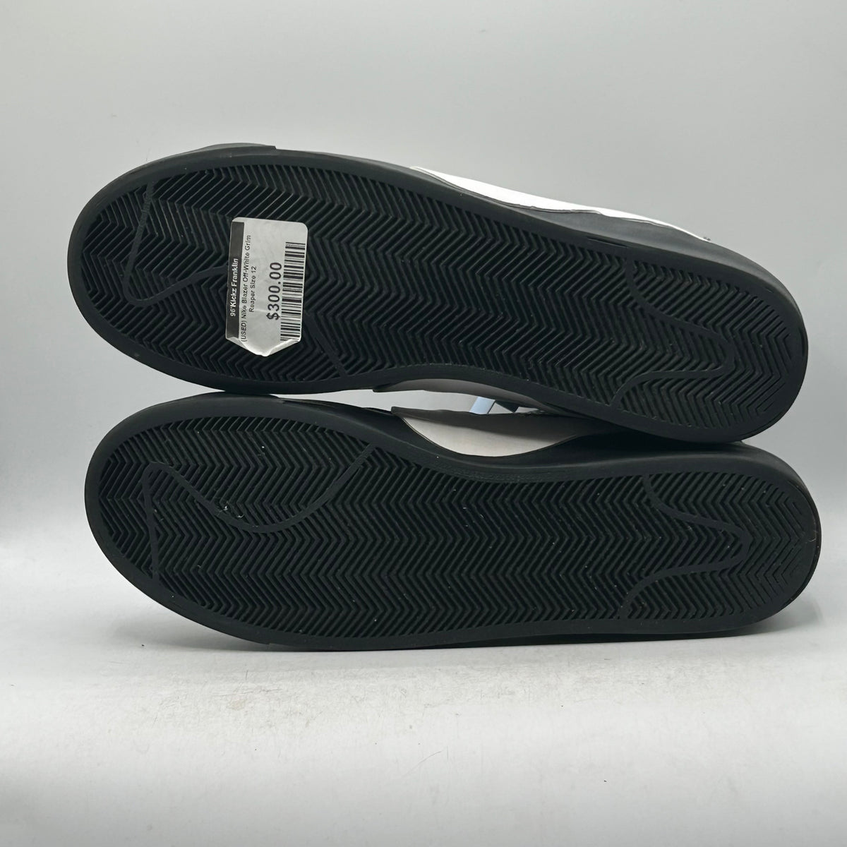 (USED) Nike Blazer Off-White Grim Reaper Size 12