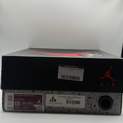 (USED) Jordan 4 Winterized Loyal Blue Size 13