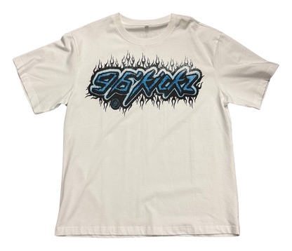 96 Kickz Blue Flame T-Shirt