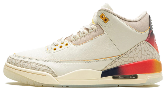 Jordan 3 J Balvin Sunset Medallion