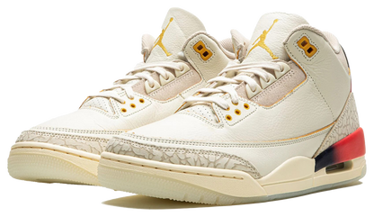 Jordan 3 J Balvin Sunset Medallion