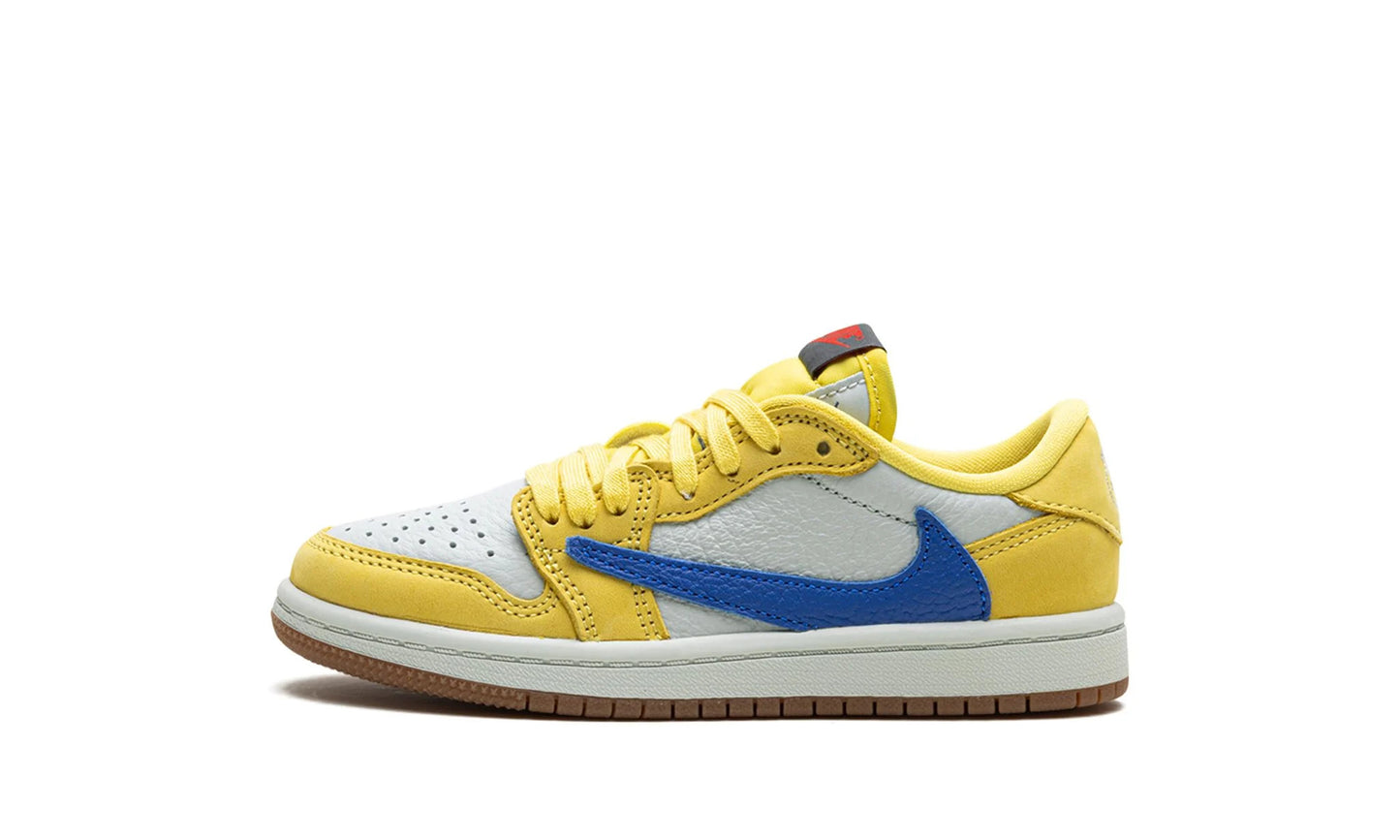 Jordan 1 Low Travis Scott Canary (TD)