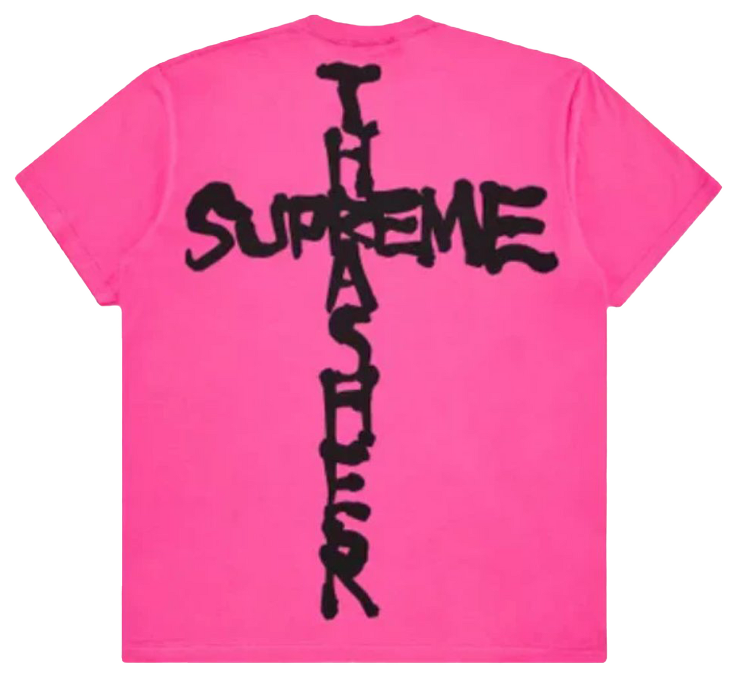 Supreme Thrasher Cross T-Shirt Fuchsia