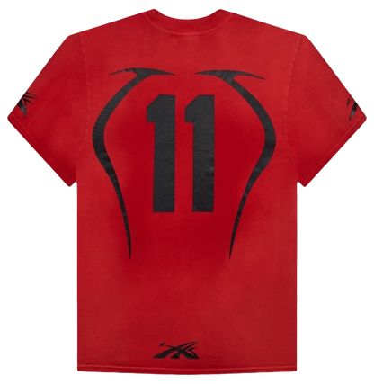 Hellstar Warm Up T-Shirt Red