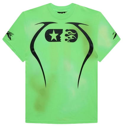 Hellstar Warm Up T-Shirt Neon