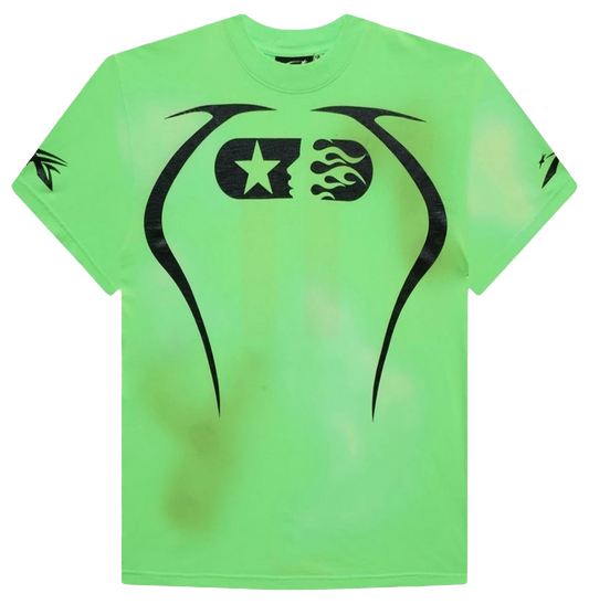 Hellstar Warm Up T-Shirt Neon