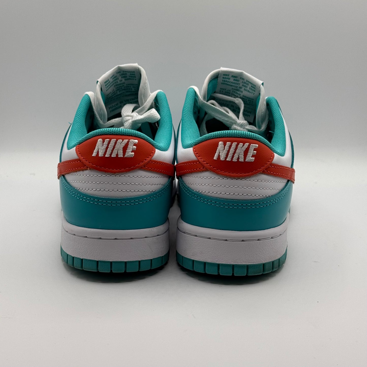 (Used) Nike Dunk Low Miami Dolphins Size 9.5