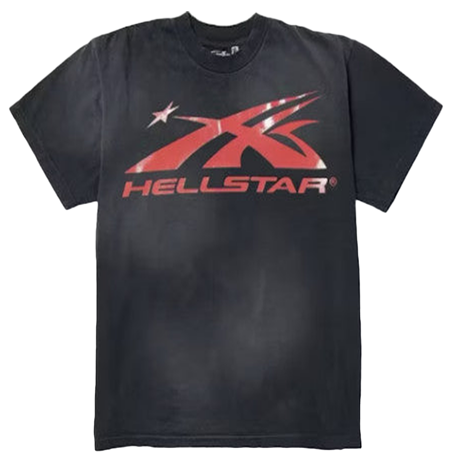 Hellstar Gel Sport Logo T-Shirt Black/Red