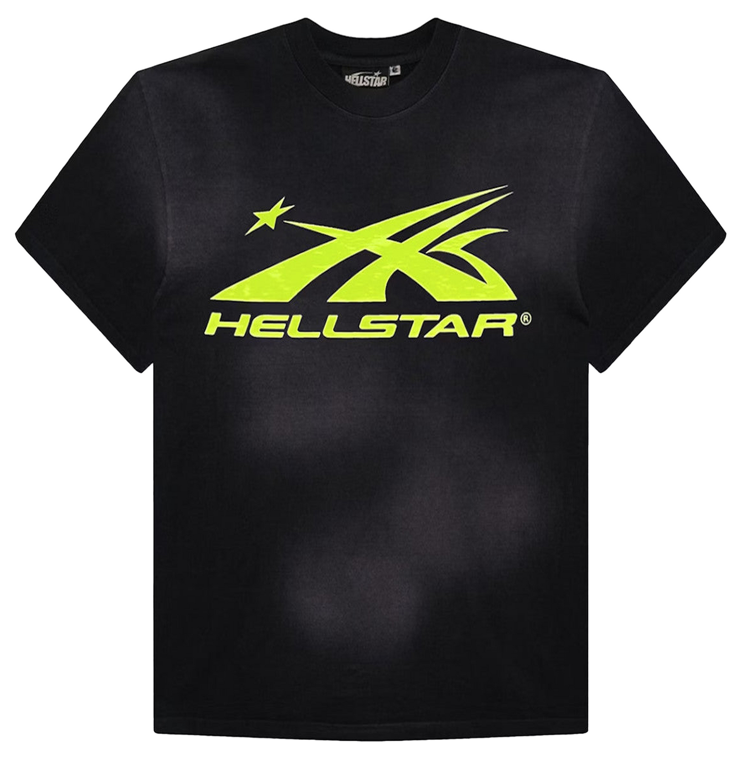 Hellstar Gel Sport Logo T-Shirt Black/Neon