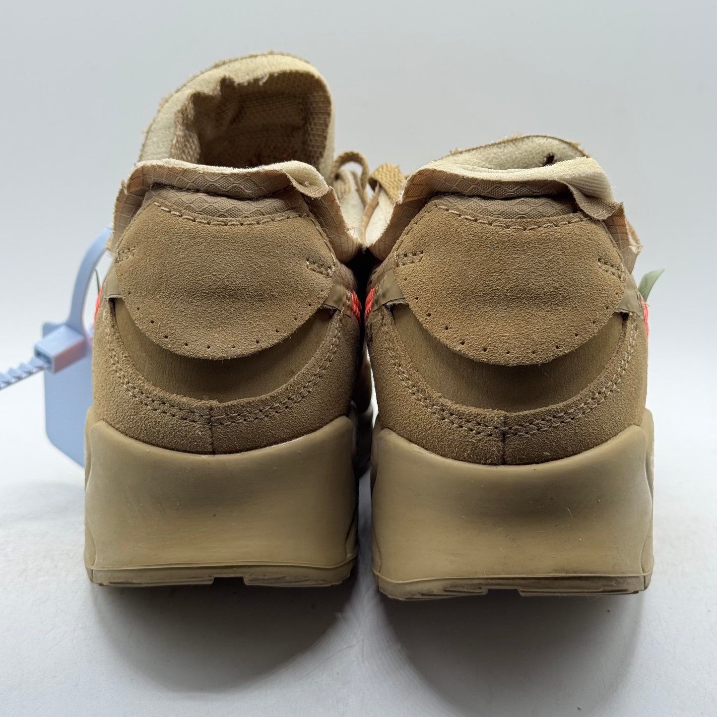 (USED) Nike Air Max 90 Off-White Desert Ore Size 7