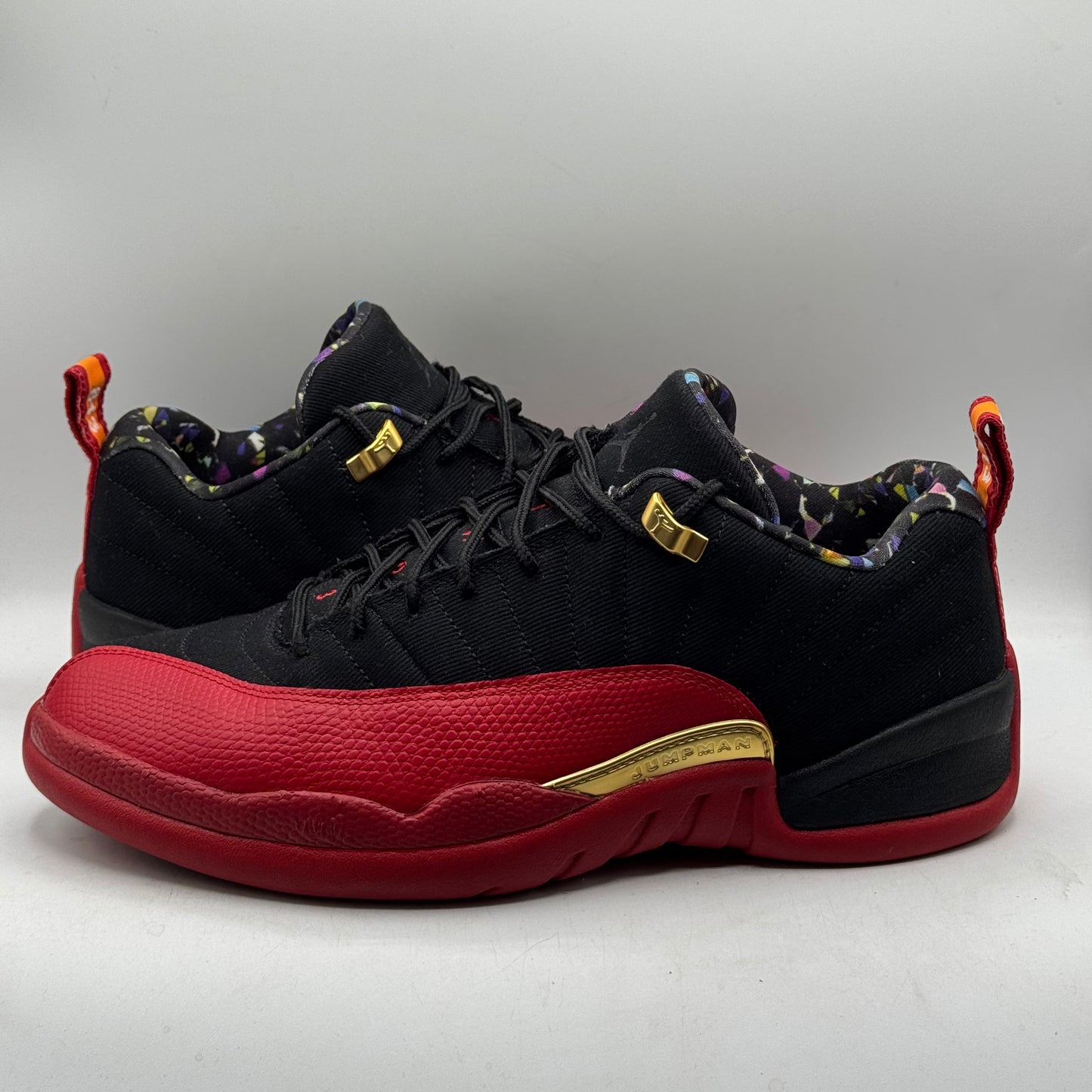 (USED) Jordan 12 Low SE Super Bowl LV Size 10.5