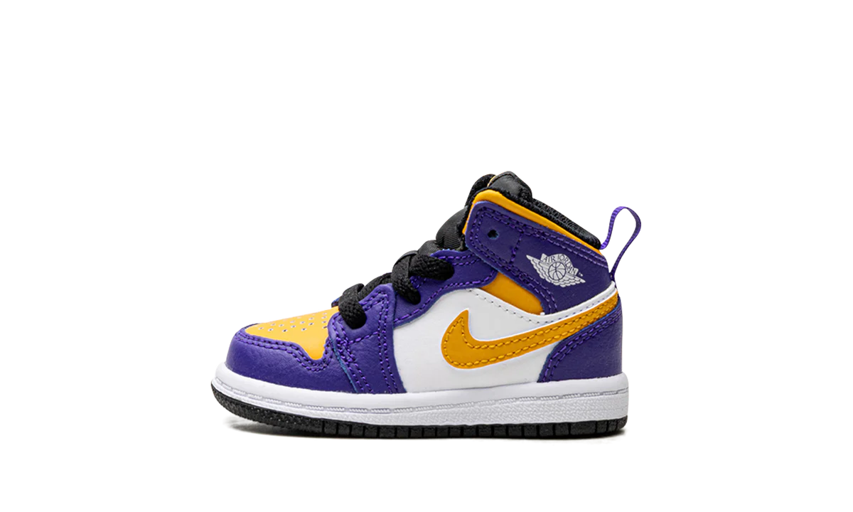 Jordan 1 Mid Lakers (TD)