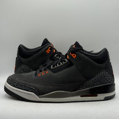 (Used No Box) Jordan 3 Fear Size 11.5