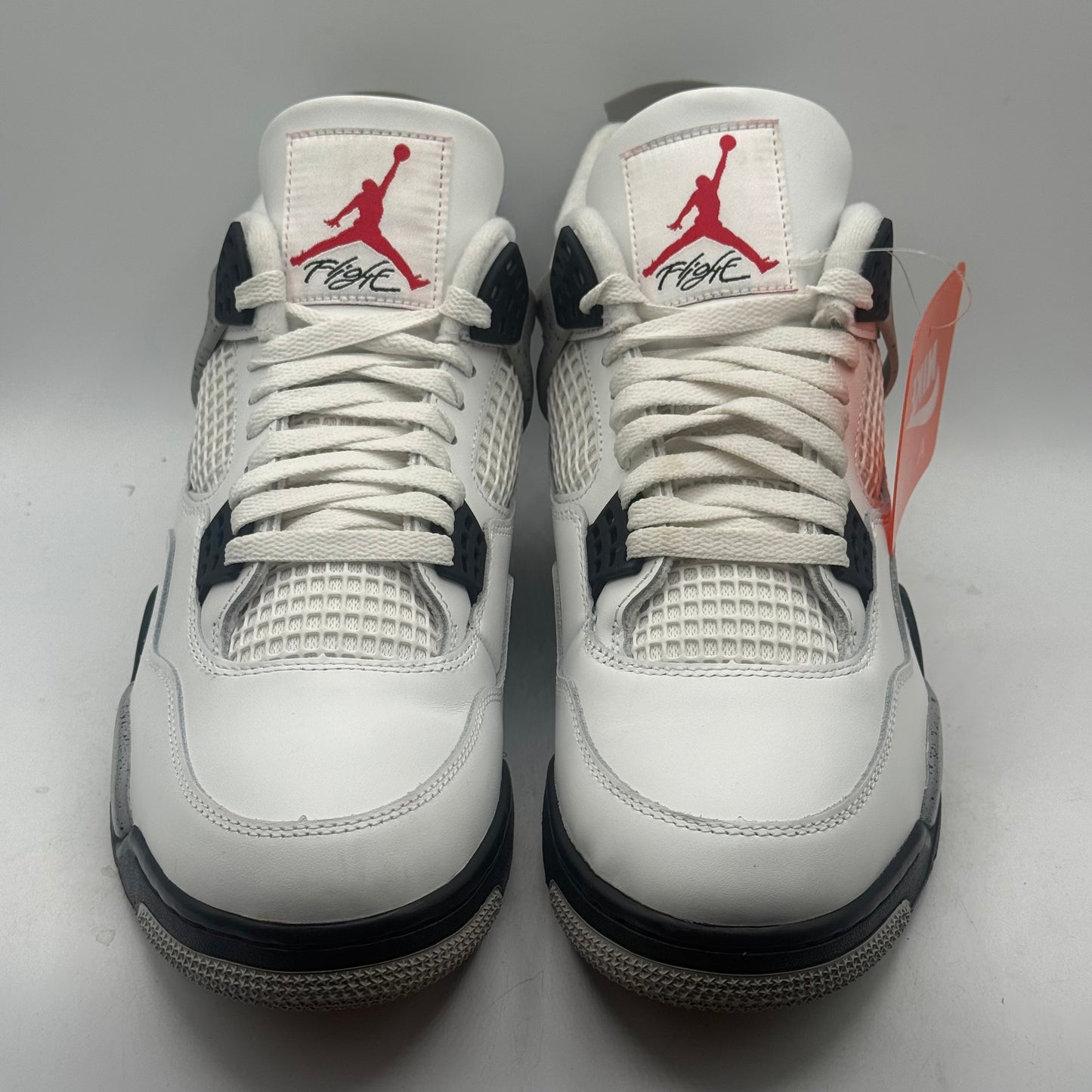 (Used) Jordan 4 White Cement Size 10.5