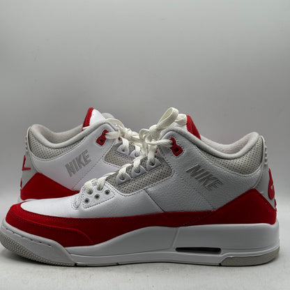 (Used) Jordan 3 Tinker White University Red Size 10