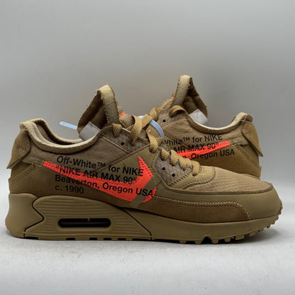 (USED) Nike Air Max 90 Off-White Desert Ore Size 7