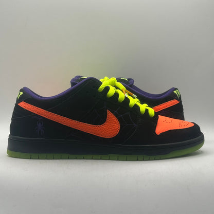 (USED) Nike SB Dunk Low Night of Mischief Halloween Size 9.5