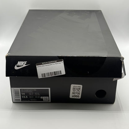 (USED) Nike Foamposite Pro Pearl Size 14
