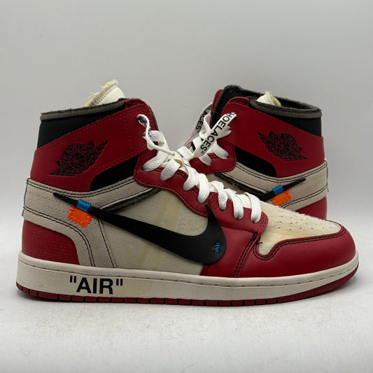 (USED NO BOX) Jordan 1 High Off-White Chicago Size 8