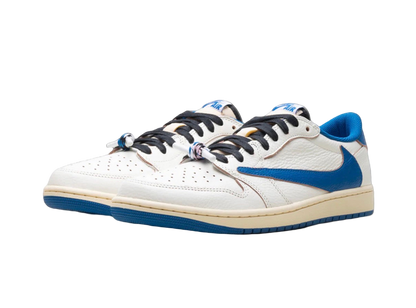 Jordan 1 Low Travis Fragment Sail Military Blue Size 10