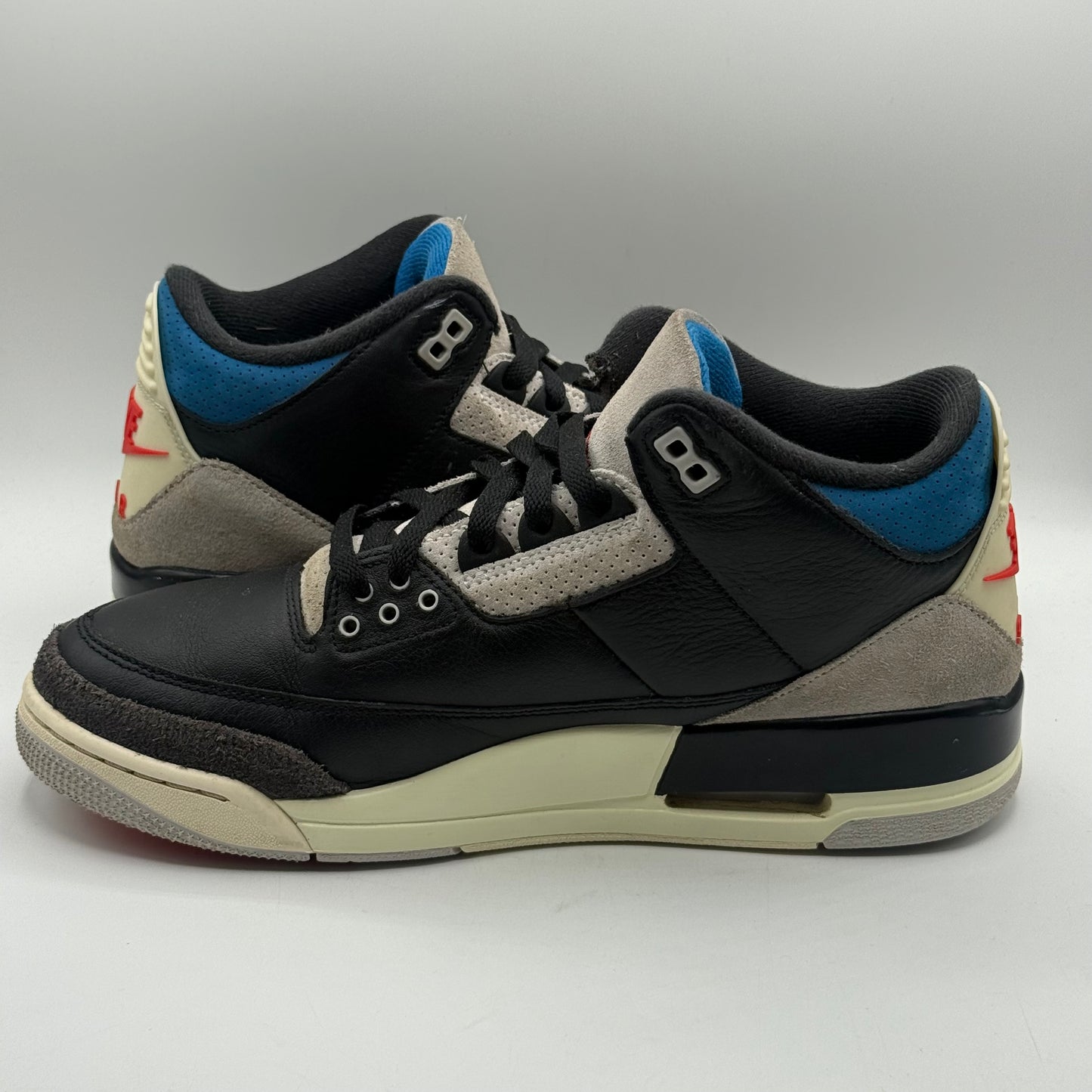 (USED NO BOX) Jordan 3 Rare Air Size 9