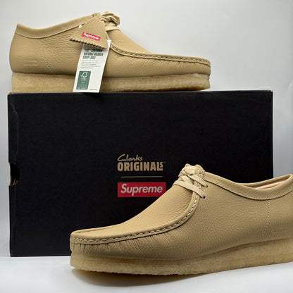 Clarks Original Wallabee Supreme Natural Reflective Size 10