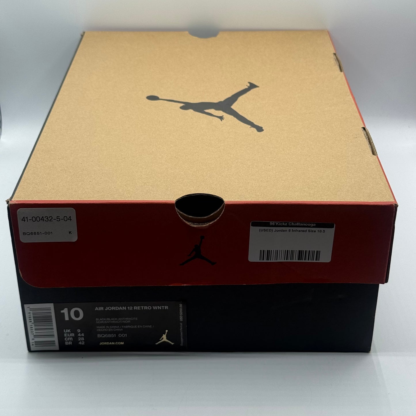 (USED) Jordan 6 Infrared Size 10.5