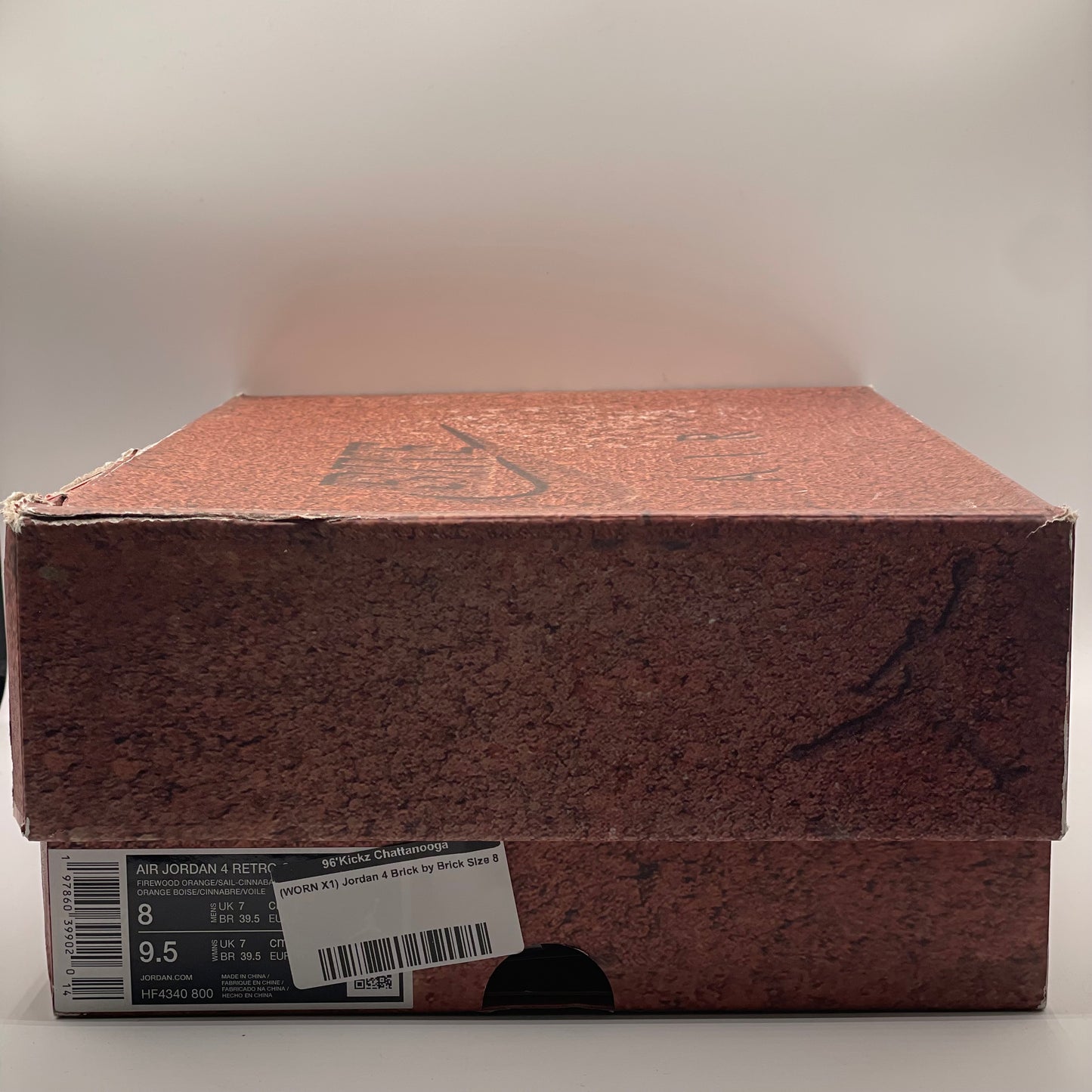 (USED) Jordan 4 Brick by Brick Size 8