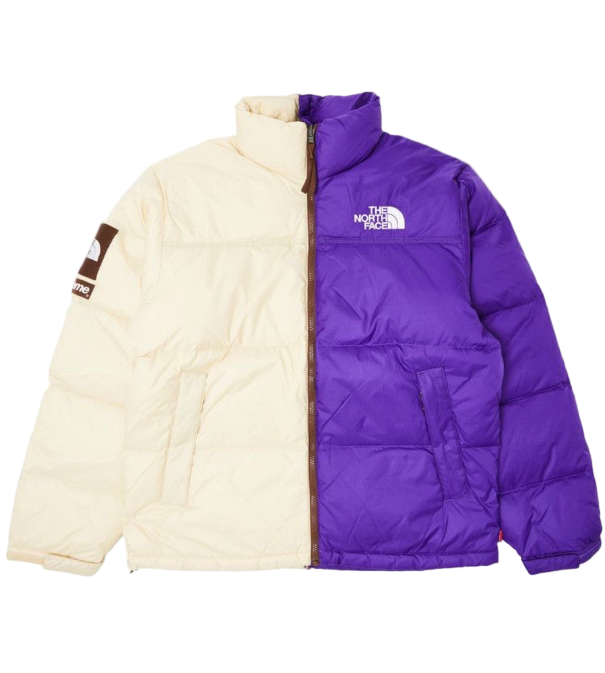Supreme x North Face Split Puffer Jacket Size Large
