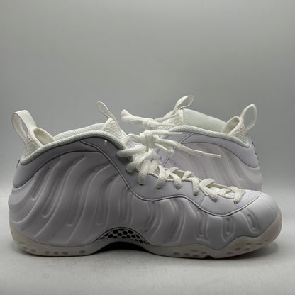 (Worn 1X) Nike Air Foamposite One Triple White Size 9