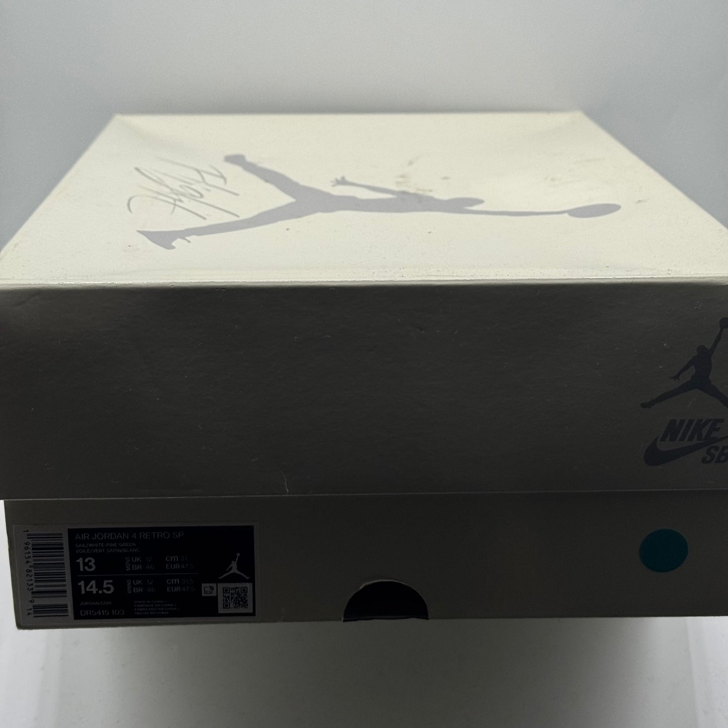 (USED) Jordan 4 SB Pine Green Size 13