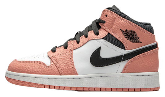 Jordan 1 Mid Pink Quartz (GS)