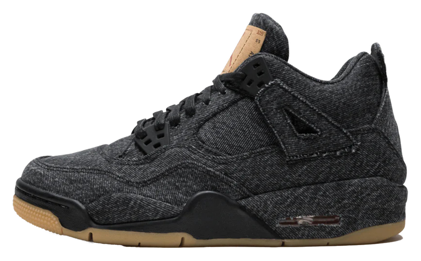 Jordan 4 x Levi Black Denim (GS)