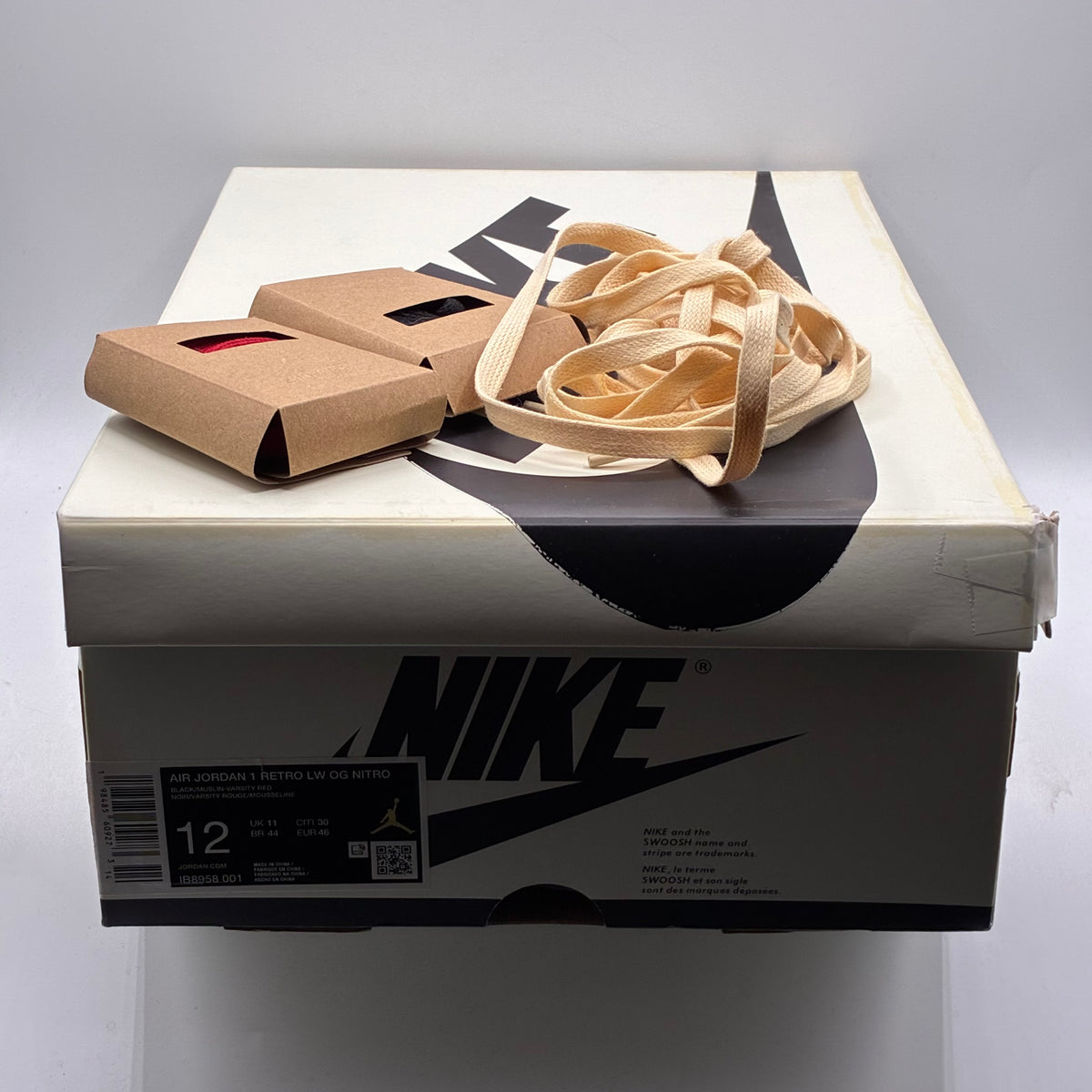 (USED) Jordan 1 Low OG Nigel Sylvester Better With Time Size 12