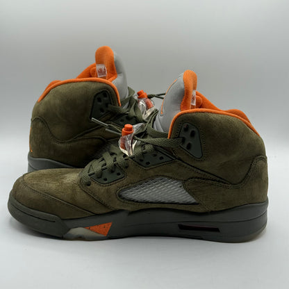 (USED NO BOX) Jordan 5 Olive Size 8