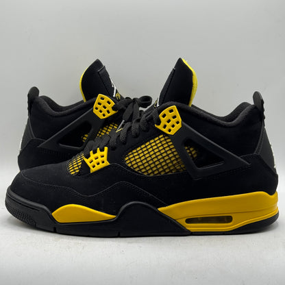 (USED NO BOX) Jordan 4 Thunder Size 10.5