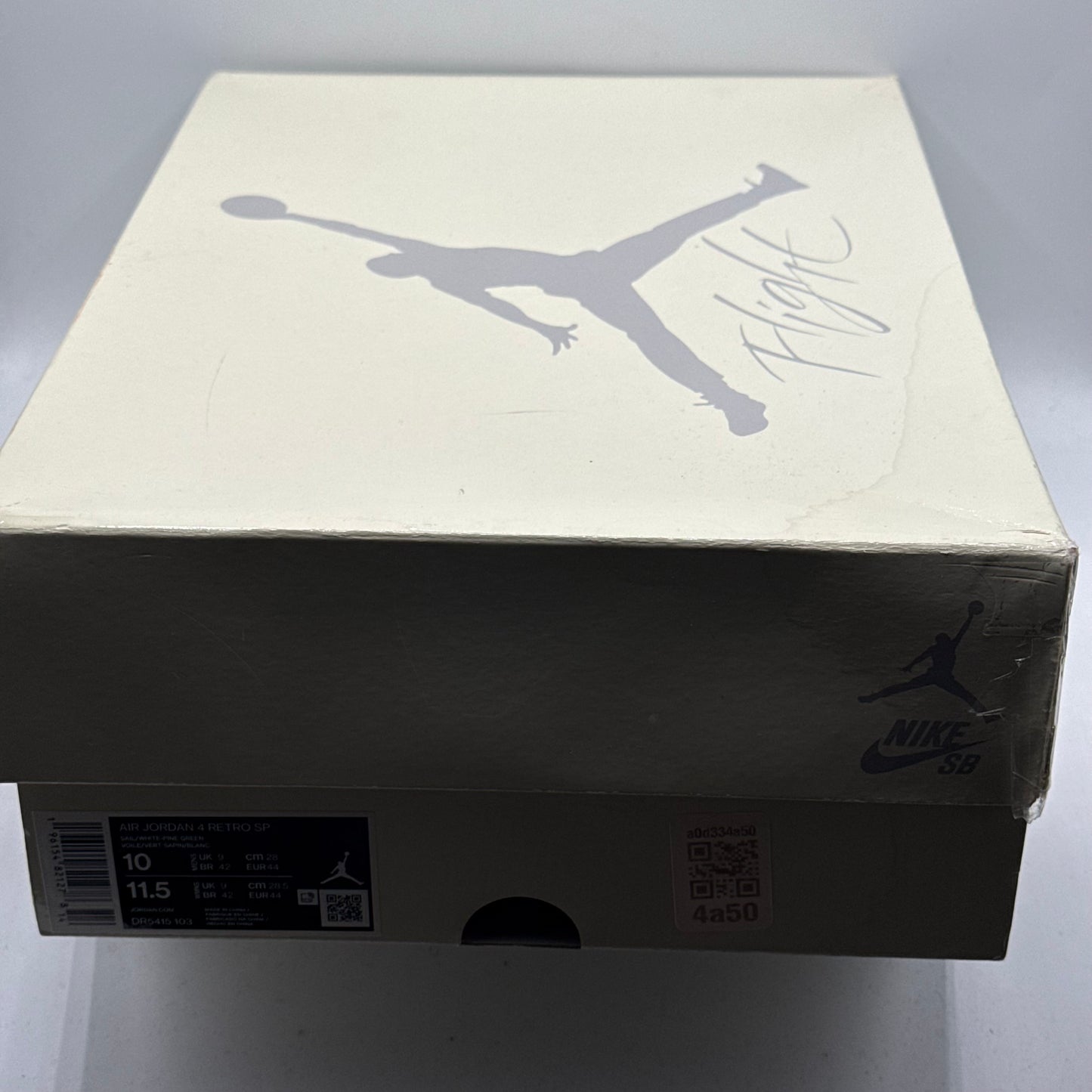 (USED) Jordan 4 SB Pine Green Size 10