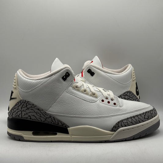 (Used) Jordan 3 White Cement Reimagined Size 13