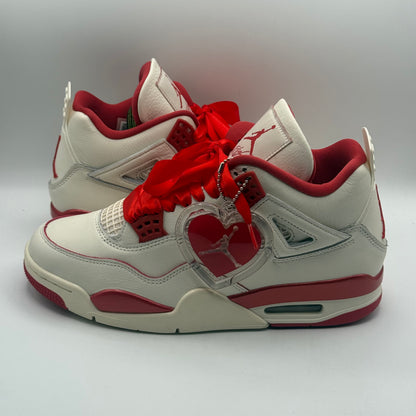 (USED) Jordan 4 Valentine's Day Sierra Red Size 10.5W/9M