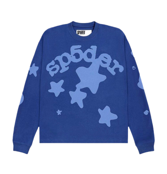 SP5DER Blue Beluga Long Sleeve