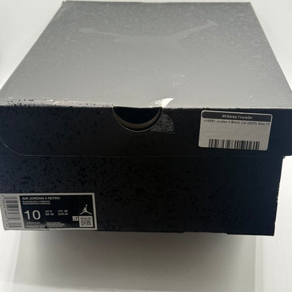 (USED) Jordan 4 Black Cat (2025) Size 10