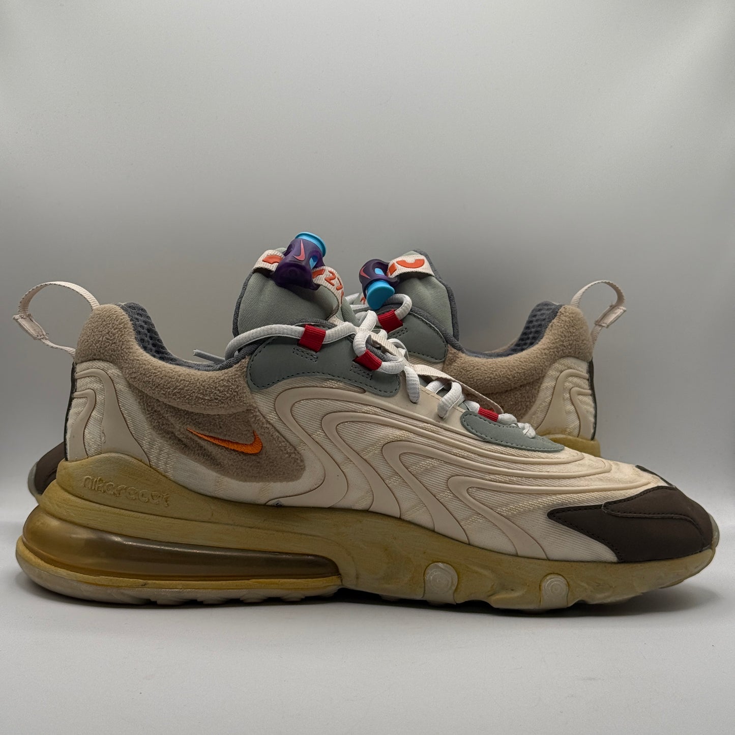 (USED NO BOX) Nike Air Max 270 React Travis Scott Cactus Trails Size 14