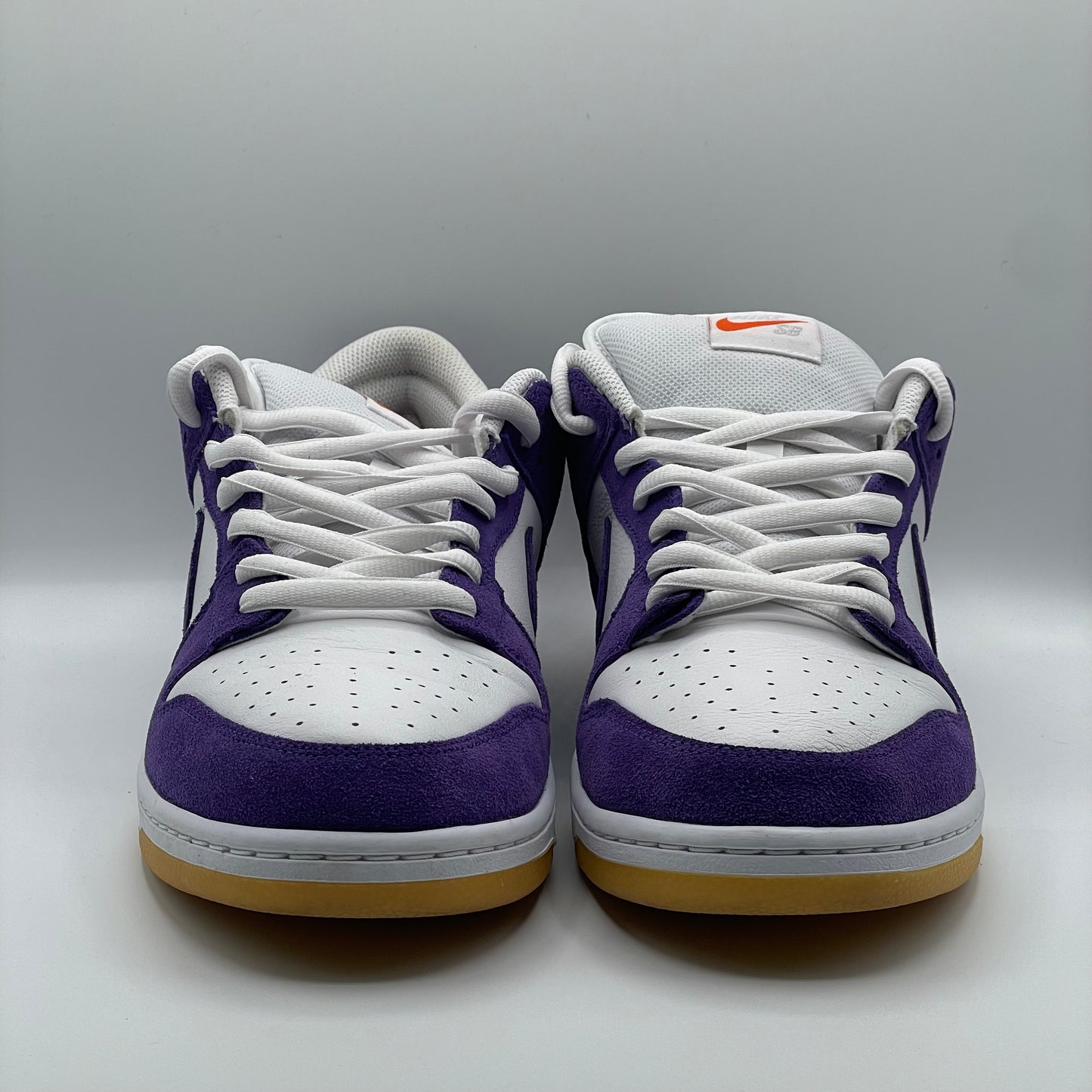 (USED) Nike SB Dunk Low Orange Label Court Purple Size 14