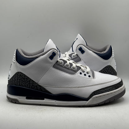 (Used) Jordan 3 Midnight Navy Size 10.5