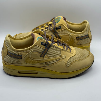 (USED) Travis Scott Air Max 1 Saturn Gold Size 10