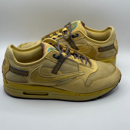 (USED) Travis Scott Air Max 1 Saturn Gold Size 10